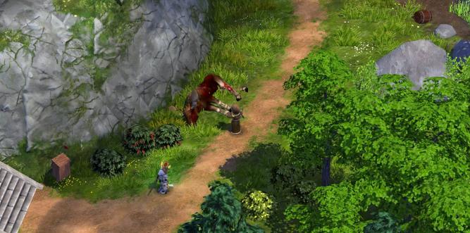 Einer von 12 toten Elchen, die im Spiel versteckt sind.