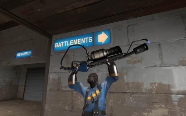 In einem neuen Weihnachtsupdate zu Team Fortress 2 sind einige futuristische Waffen und Extras enthalten. (1)