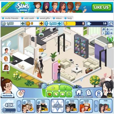 Schon jetzt investieren einige Sims-Social-Spieler extrem viel Zeit und Mühe in die Gestaltung ihrer virtuellen Wohnung.