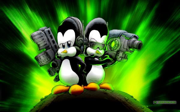 Die beiden spielbaren Cyber-Pinguine aus TAGAP 2 hören auf die Namen Pablo und Pedro. Gemeinsam können beide die gesamte Kampagne bestreiten. 