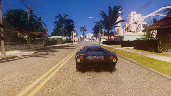 Ihr wollt San Andreas mal mit ansprechender Grafik zocken? Die Mod GTA 4: San Andreas macht's möglich.