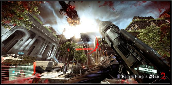 Crysis 2 sieht mit BlackFire's Mod 2 erheblich besser aus als das Original. Besonders die stärkeren Texturen und die farbliche Abstimmung fallen sofort ins Auge.