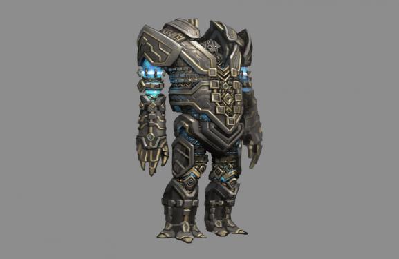 So sieht der Kampfgolem aus Guild Wars 2 aus.