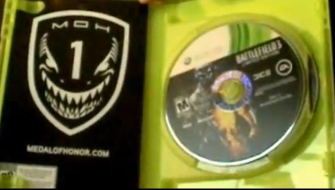 Der Xbox 360-Version von Battlefield 3 liegt dieser Einleger bei. Er weist auf ein neues Medal of Honor hin.