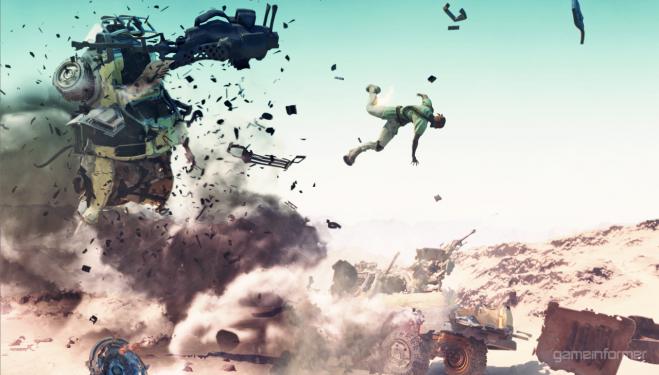 Das ist das Artwork zu Biowares neuem Spiel. Man sieht Kampfbuggys mit Geschützen, die an die Jeeps aus Command & Conquer: Generäle erinnern. Mehr findet ihr in der Bildergalerie.