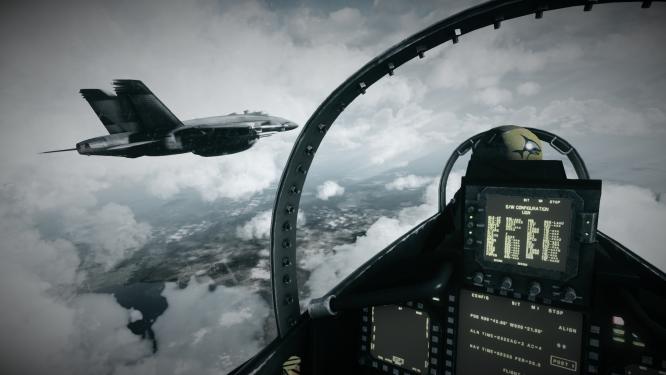 Jet-Screenshots aus dem Ego-Shooter Battlefield 3, der bereits für PS3, Xbox 360 und PC im Handel erhältlich ist. 