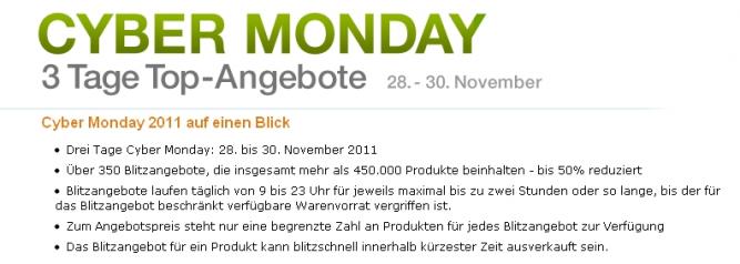Der Amazon Cyber Monday läuft vom 28. bis 30. November und verspricht zahlreiche Top-Angebote zu besten Preisen.