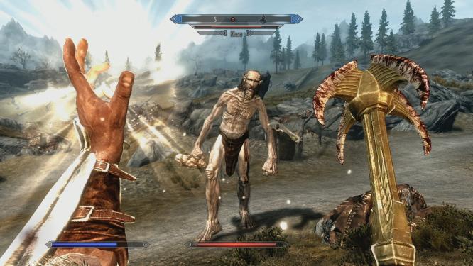 Skyrim setzt die kultige The Elder Scrolls-Reihe würdevoll fort. - Bild stammt aus der Xbox 360-Version von The Elder Scrolls 5: Skyrim.
