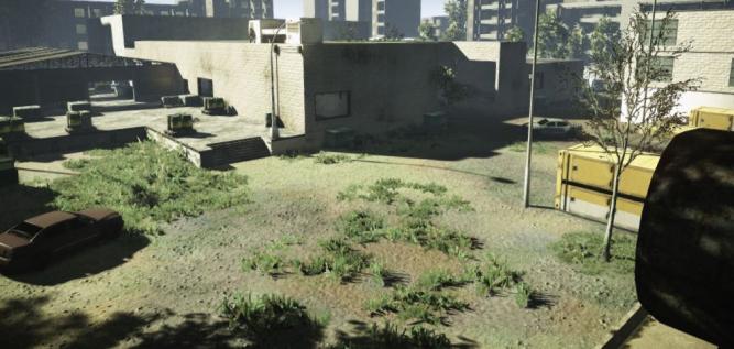 Multiplayer-Map Vacant aus Call of Duty 4: Modern Warfare auf Basis einer CryEngine-Mod. Hier seht ihr die originalgetreue Nachbildung der Karte. 
