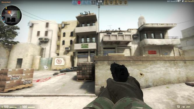 Die Maps de_dust und de_dust2 haben sich in Counter-Strike: Global Offensive besonders in der optischen Darstellung recht stark verändert - die Grundstruktur bleibt allerdings gleich.