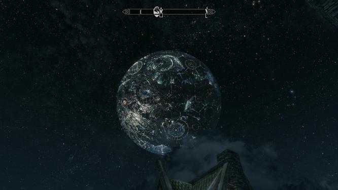 Der Cybertron-Mond lässt sich ab sofort in den Nachthimmel von Skyrim einbauen.