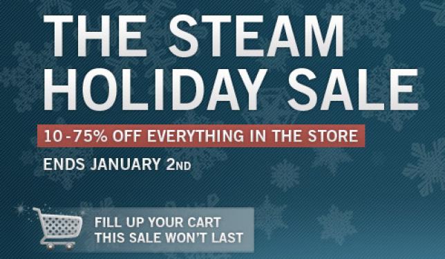 Steam startet wieder den großen Weihnachtssale. (Bild von 2010)