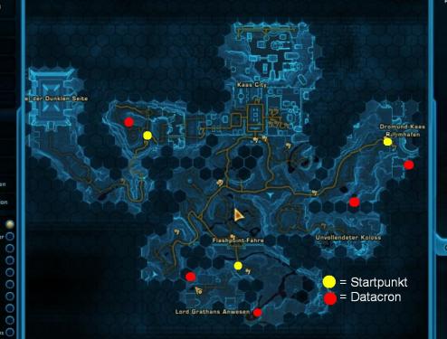 Fünf Datacrons gibt es auf Dromund Kaas zu finden. Im Guide zu SWTOR zeigen wir euch, wo ihr diese findet.