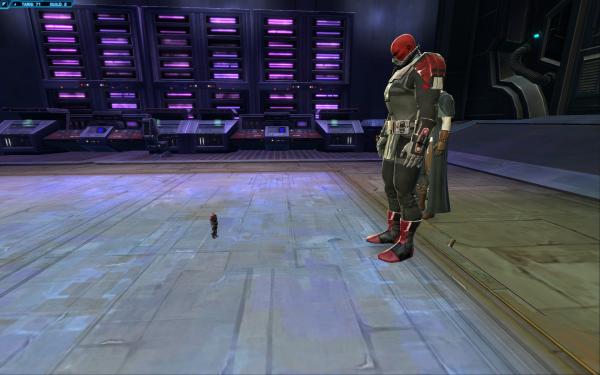 Einer der bekanntesten SWTOR-Bugs ist der, bei dem Lieutenant Pierce auf einmal winzig klein ist. 