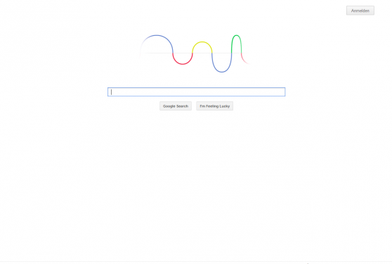 Google ehrt den bedeutenden Physik Heinrich Hertz mit einem Doodle in Wellenform.