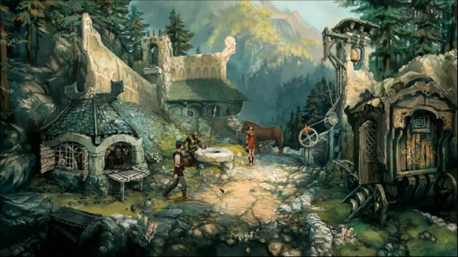 Märchenhafte Bilder: Die Preview-Version von Satinavs Ketten überzeugt mit Stimmung und wunderschönem Artwork. 