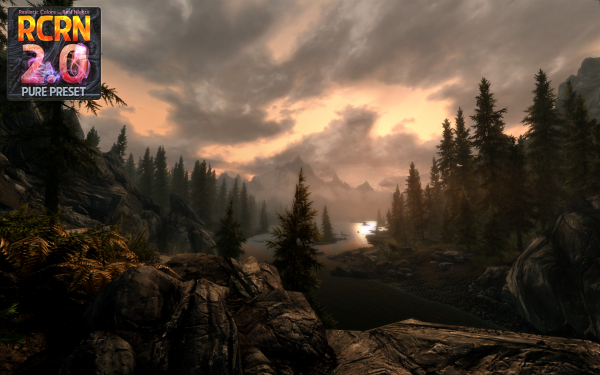 Das Pure-Preset für RCRN ist die dunkelste Version der Mod.