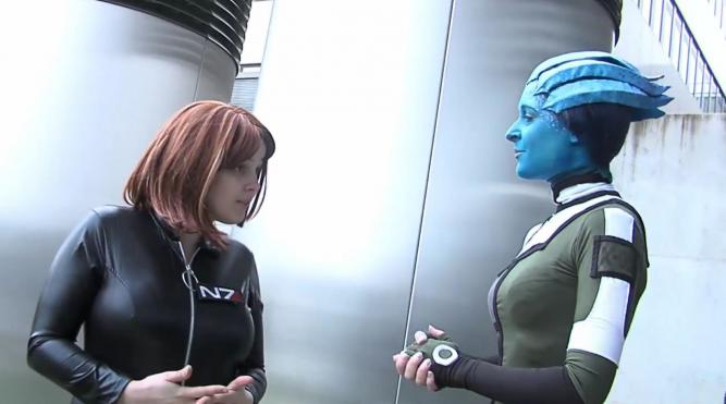 Mass Effect Extended Renegade Femshep Fan Cut 