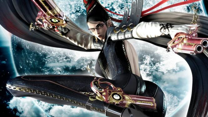 Cool und sexy: Bayonetta kleidet sich in ihre eigenen Haare, welche bei Specialmoves schon mal zur Seite wehen - das motiviert den Gamer zum Lernen.