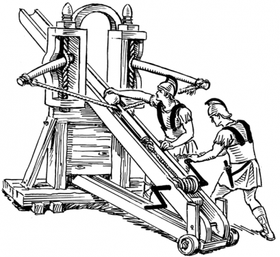 Die Römer verfügten schon zu ihren Zeiten über ausgeklügelte und technisch hochwertie Kampfgeräte.