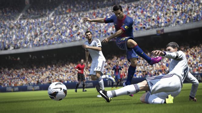 Mit der Zuverlässigkeit einer Atomuhr bringt Electronic Arts auch in diesem Herbst ein frisches FIFA auf den Markt. Die 2014er-Auflage schraubt unter anderem an der Ballphysik.