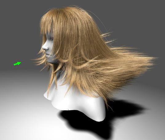 [13/03/10] Nvidia: Haare-Demo mit DirectX 11 und der Geforce GTX 480.