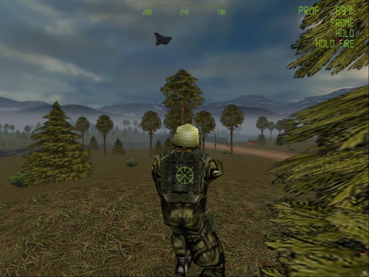 [26/11/01] Die Landschaften, in denen gespielt wird, sind weitl&auml;ufig.
