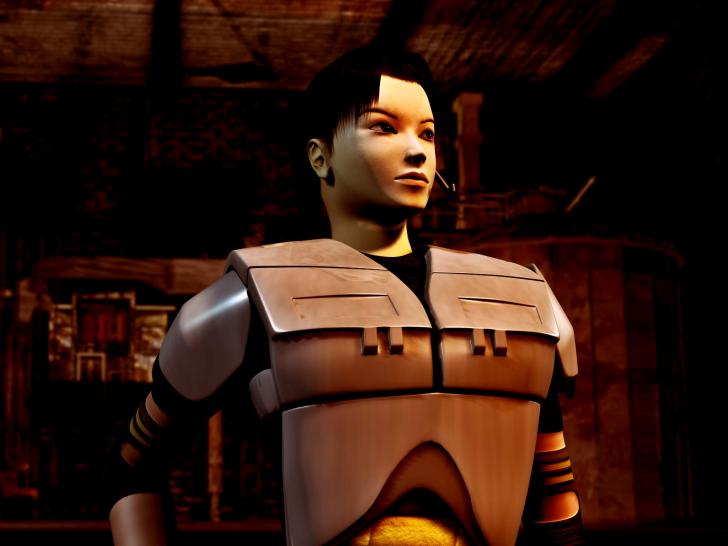 [26/11/01] Minoko - eine neue Lara? Ganz ohne Zopf geht's bei Core Design offenbar nicht.