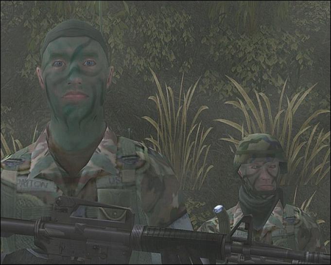 [26/11/01] Besonders krasses Beispiel für Entschärfungen: In der deutschen Version von SoF2 gibt es keine menschlichen Gegnerl, wie hier in der amerikanischen, sondern Roboter.