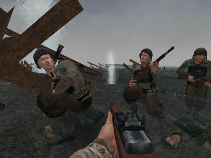 [26/11/01] Eine Szene aus Medal of Honor: Allied Assault - dem Original.