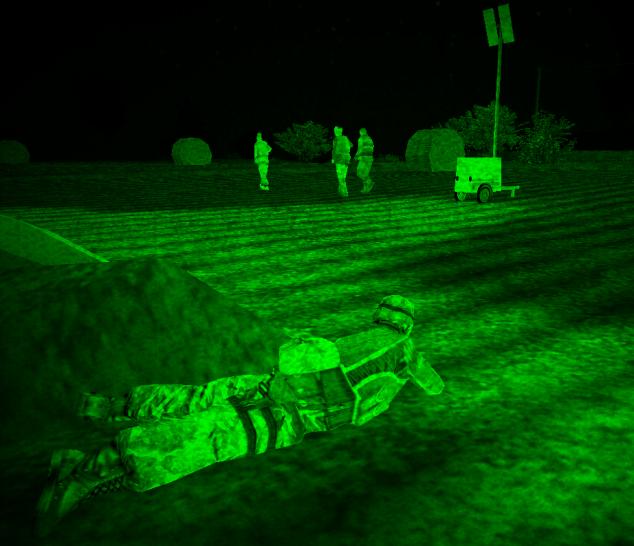 [26/11/01] Nachts sind alle Soldaten gr&uuml;n. Restlichtverst&auml;rker geben Ihnen einen unsch&auml;tzbaren Vorteil im Dunkeln.