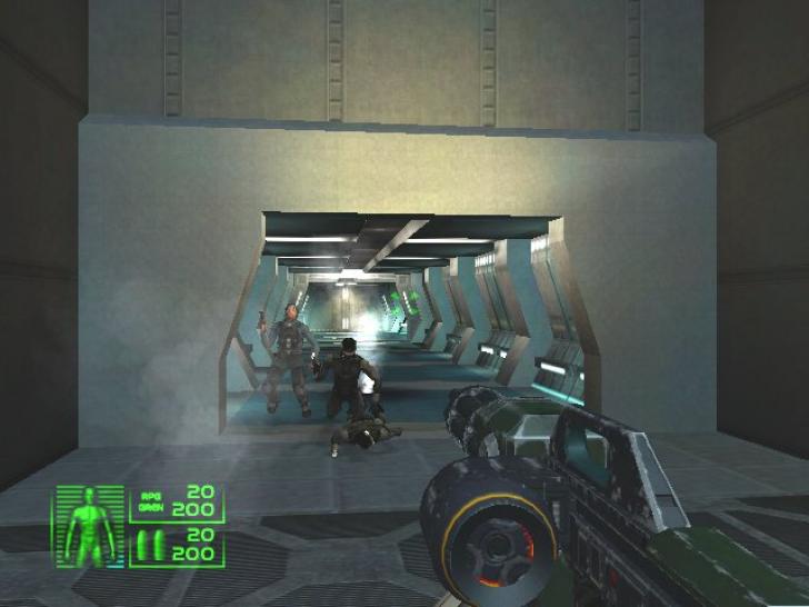 [14/02/02] So sieht der Ego-Shooter-Teil von Bounty Hunter aus.