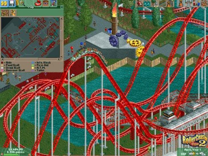 [25/05/02] Screenshots aus Rollercoaster Tycoon 2. 