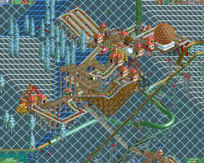 [25/11/02] Screenshots zu Rollercoaster Tycoon 2. (3)