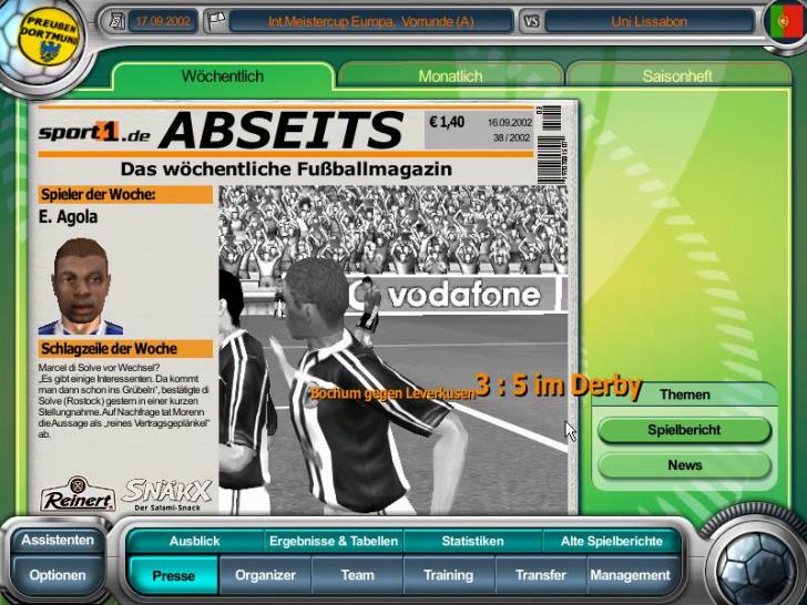 [28/11/02] Ansto&szlig; 4 - erscheint der Nachfolger ohne Bugs?