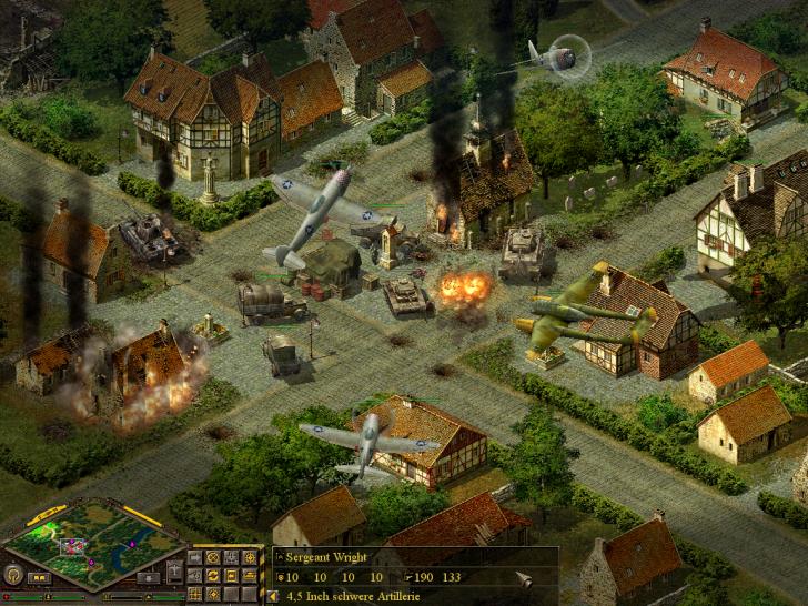[19/03/03] Die Luftwaffe rettet Sie oft aus brenzligen Situationen oder greift ansonsten nicht erreichbare Ziele an. Gefährlich sind Jäger und Flak.