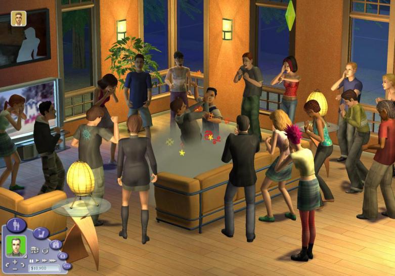 [07/05/03] Diese Party-Prügelei demonstriert die Vielfalt der neuen 3D-Spielfiguren.