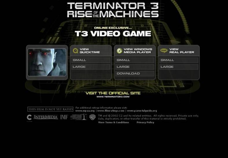 [17/06/03] Terminator: Rise of the Machines - ein Videotrailer steht zum Download bereit.
