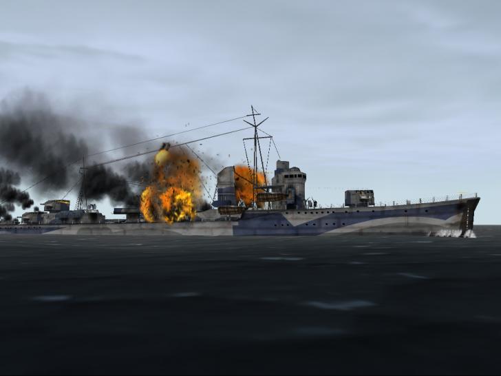 [05/06/03] Dieses Schiff ist bereits deutlich angeschlagen.
