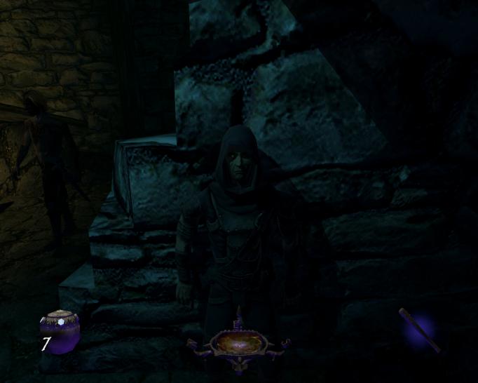[10/05/04] Ein seltener Anblick: Nur die wenigsten seiner Feinde bekommen Garrett jemals zu sehen.