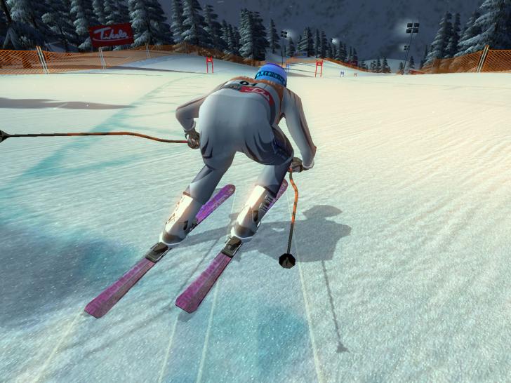 [23/12/04] Ein Screenshot aus Ski Alpin 2005.