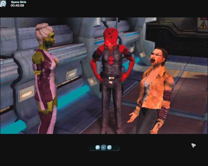 [25/11/05] In den letzten Spieljahren sind auch abgefahrene Sciencefiction-Streifen m&ouml;glich.