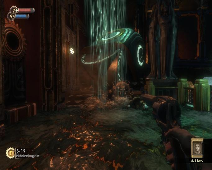 [03/01/08] Bioshock (2KGames) - Alle Gegenüberstellungen sind unter DirectX-10 und mit den höchsten Detail-Einstellungen entstanden. 