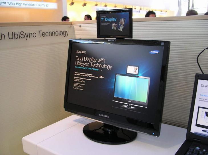 [06/03/08] Samsung-Monitor mit Erweiterung