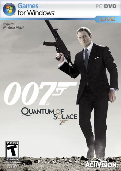 [29/08/08] Auch die Packung von James 007: Ein Quantum Trost wird das USK-XXL-Logo "Keine Jugendfreigabe" tragen.