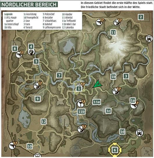 [28/10/08] Karte für die Missionsabschnitte 1 bis 12.