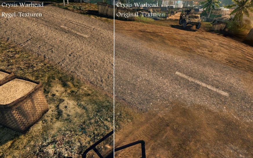 [08/11/08] Der User Rygel hat wieder zugeschlagen: Ab sofort stehen die neuen Texturen für den Ego-Shooter Crysis Warhead zum Download bereit. Das fast 2 GB große Datenpaket laden Sie bei PCGH herunter. Außerdem stellen die Kollegen noch weitere Vergleichsbilder in ihrer Galerie bereit.