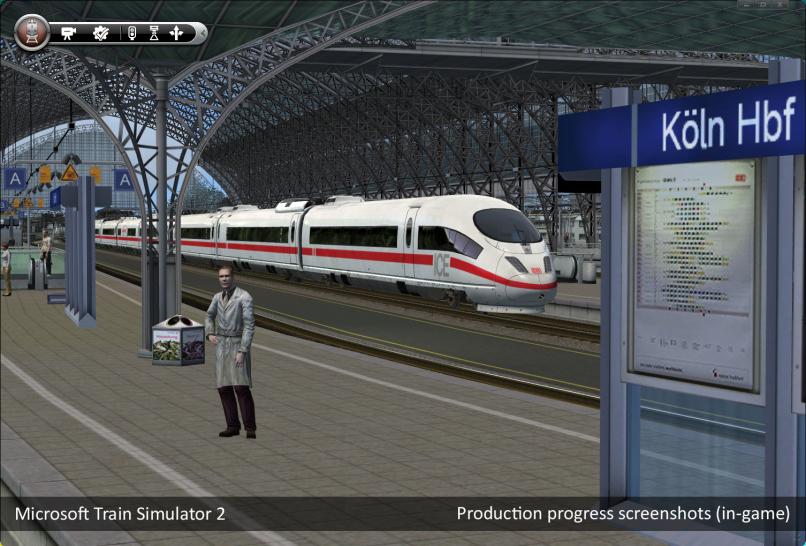 [02/12/08] Schon 2003 kündigte Microsoft den zweiten Teil des Train Simulators an, noch immer warten Eisenbahn-Fans auf den Release. 2009 soll es endlich soweit sein. Derweil versorgt Microsoft alle Wartenden mit neuen Screenshots. Um die volle Auflösung zu sehen, klicken Sie bitte in das jeweilige Bild.