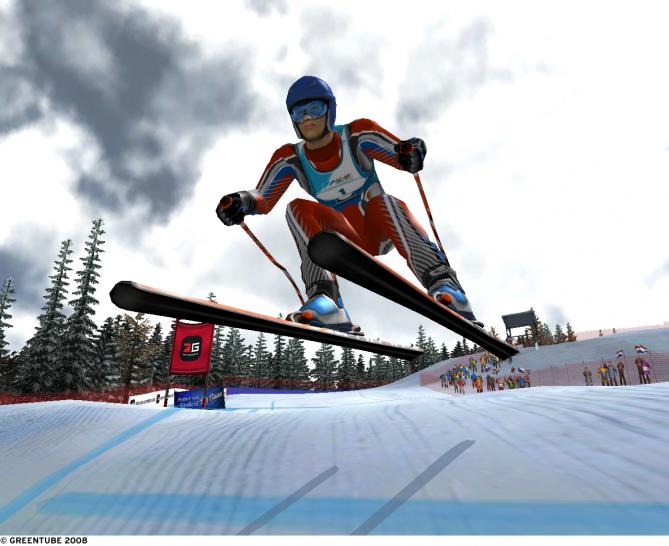 [09/12/08] Platz 10: Ski Challenge 09 Mit Ski Challenge 09 brettern Sie auch in diesem Jahr wieder in spannenden Abfahrtsrennen verschneite Berge hinunter und können Ihre Abfahrtszeiten online mit anderen Pistenjägern vergleichen.