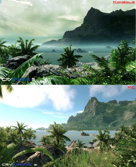 [28/03/09] CryEngine 2+3: Screenshot-Vergleich von User "Baggibox".